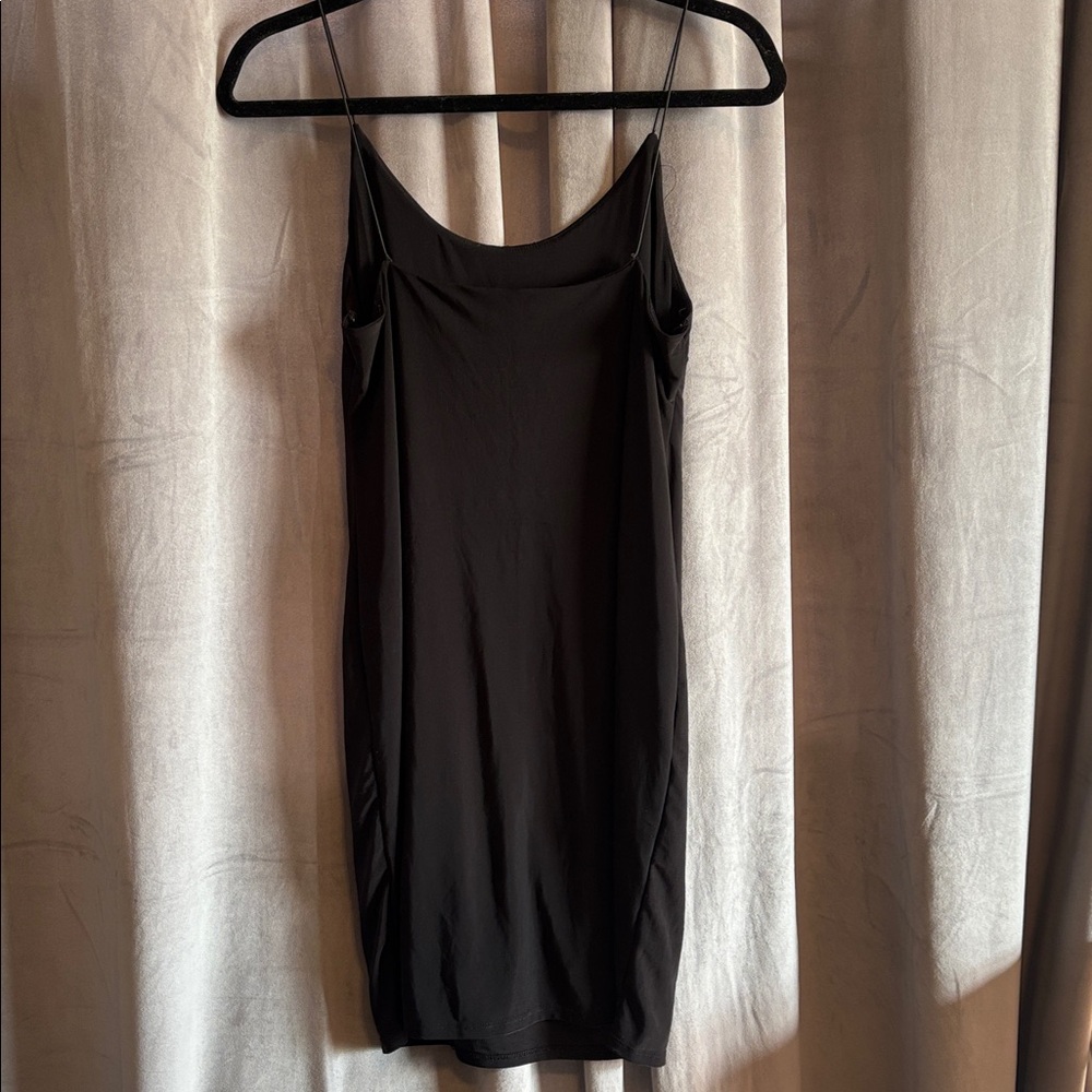 Revamped Classic Black Backless Dress - Picture 2 of 2